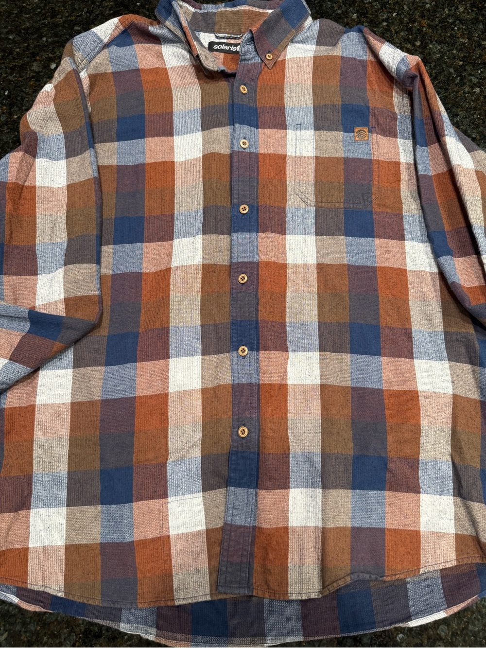 Men’s Solaris Flannel Long Sleeve Button-Up - XXL